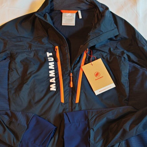 Mammut Aenergy Insulated Hybrid Jacket women XL new, blue and orange