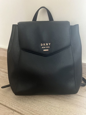 DKNY backpack black like new with three inner pockets
