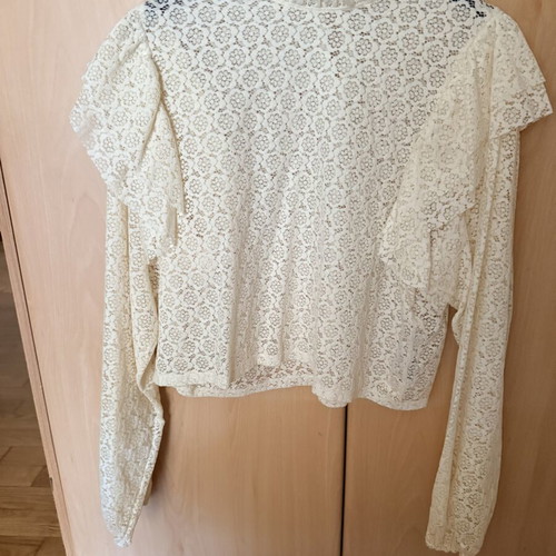 Zara blouse new, beige, size L