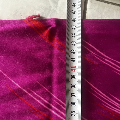 Sleeveless dress fuchsia pattern size M like new