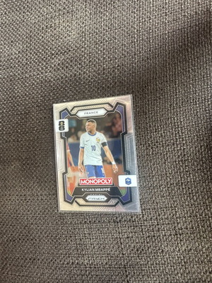 Kylian Mbappé Panini Prizm Monopoly FIFA Soccer 2024-25 card like new