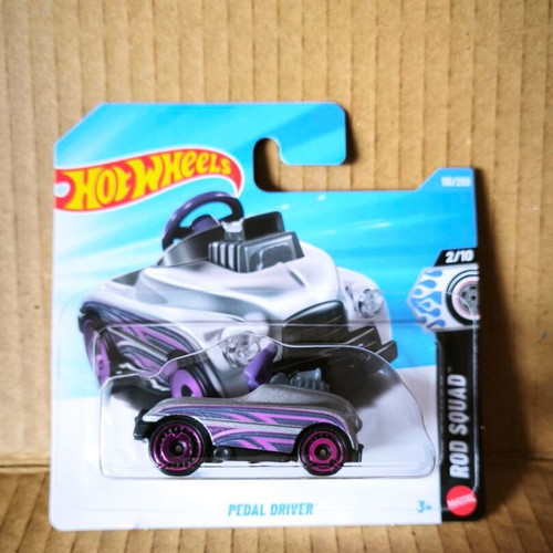 Hot Wheels Pedal Driver Rod Squad new 1:64 scale