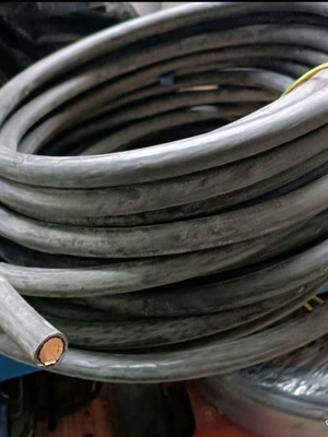 U-1000 R2V Cable (XLPE/PVC) 1x120mm2 Black Nexans 4 meters new