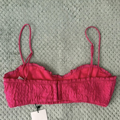 Zara fuchsia top new with tags, size S