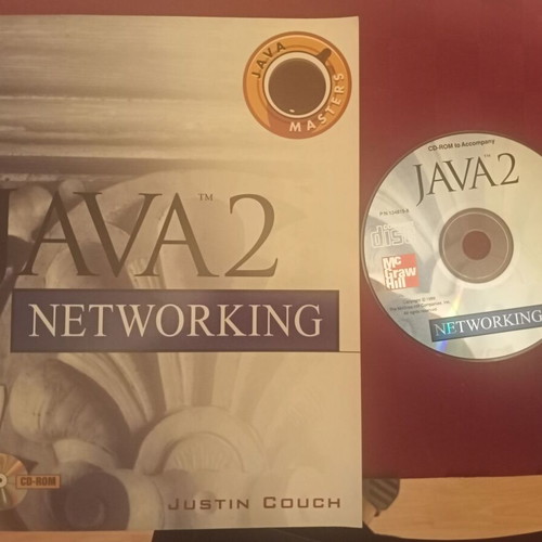 Java 2 Networking Programming like new with CD and program code
