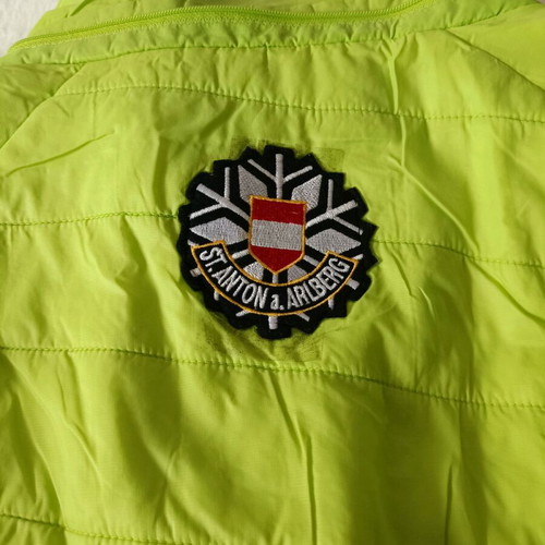 McKinley men's jacket with Primaloft lining used, yellow, size M