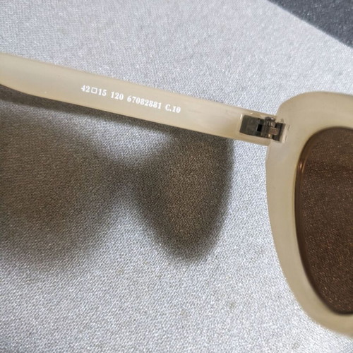 Cateye sunglasses used, girls, beige