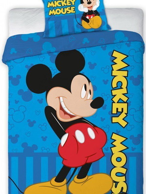 Disney Mickey Mouse Crib Bedding Set 100×135 cm new, 100% cotton