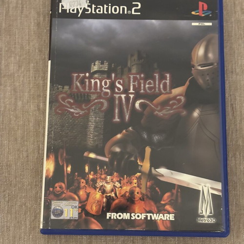 King's Field IV PlayStation 2 game used, English version