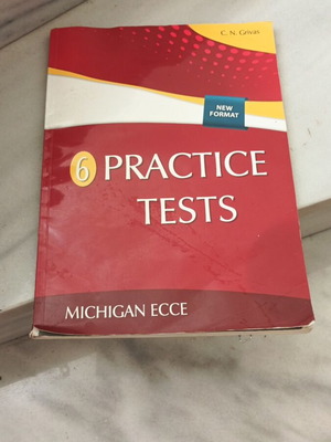 Practice Tests Michigan Ecce Grivas used English book