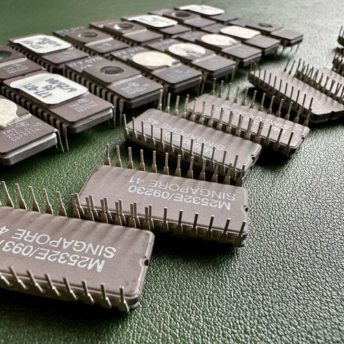 Texas Instruments TMS 2532JL-45 EPROMs used, pack of 24 pieces