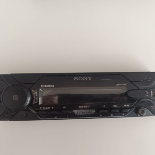 Sony DSX-A410BT car stereo with Bluetooth, USB, NFC, Extra Bass
