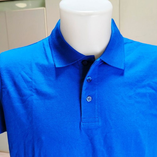 Sol's Prescott Men 11377 Polo Shirt Royal Blue Size L New