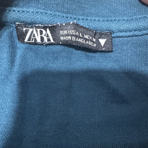 Zara short dress like new, blue, size L