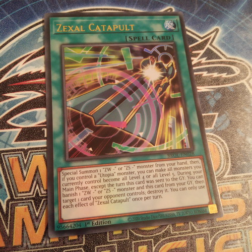 Zexal Catapult κάρτα Yu-Gi-Oh! μεταχειρισμένη, Ultra Rare