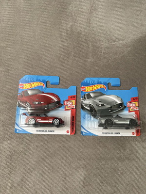 Hot Wheels '15 Mazda MX-5 Miata lot of two mainlines