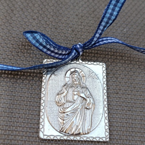 Silver-plated cradle icon, like new, 4x3 cm
