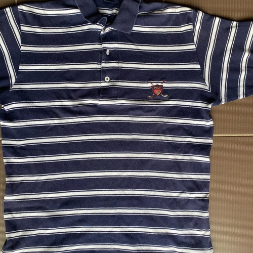 Polo Ralph Lauren navy blue striped size Small like new