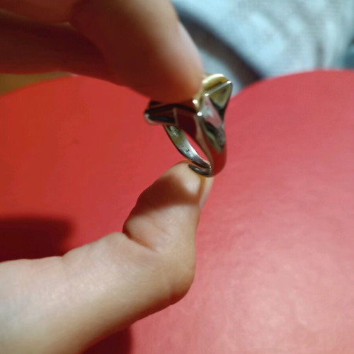 Gregio star ring used silver S925 with gold plating