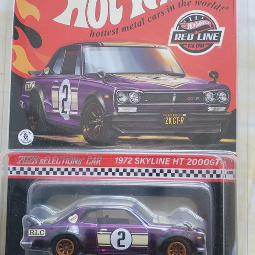 Hot Wheels RLC Nissan 1972 Skyline HT 2000 GT σφραγισμένο