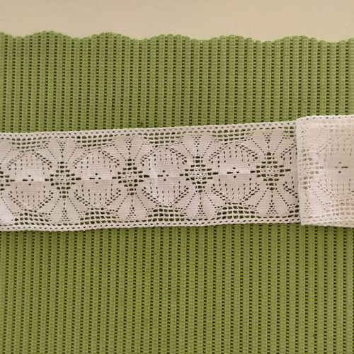 Vintage table runner handmade crochet cotton like new 13x103 cm