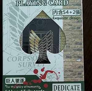 Attack on Titan Playing Cards
