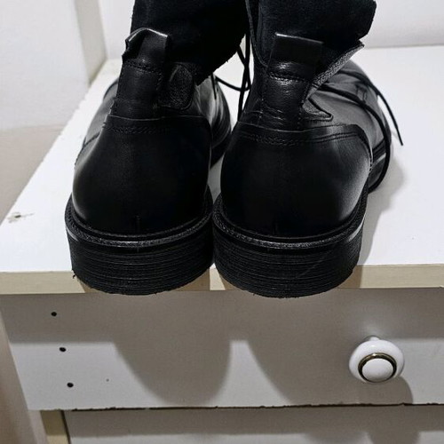 Damiani men's ankle boots like new, black, size 45