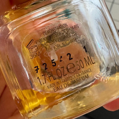 Boudoir Sin Garden Vivienne Westwood Eau de Parfum 50 ml used tester