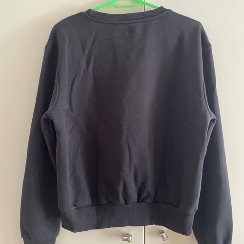 Kendall + Kylie sweatshirt new, size Medium, black