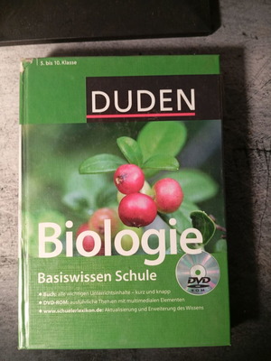 Duden Biologie Basiswissen Schule книга, немски