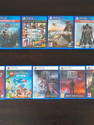 Παιχνίδια για Playstation 4 και Playstation 5 μεταχειρισμένα