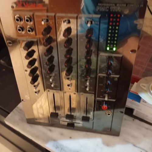 Vestax PMC 17A DJ mixer used, fully functional
