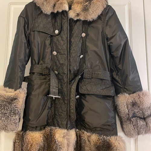 Samas jacket new with real fur