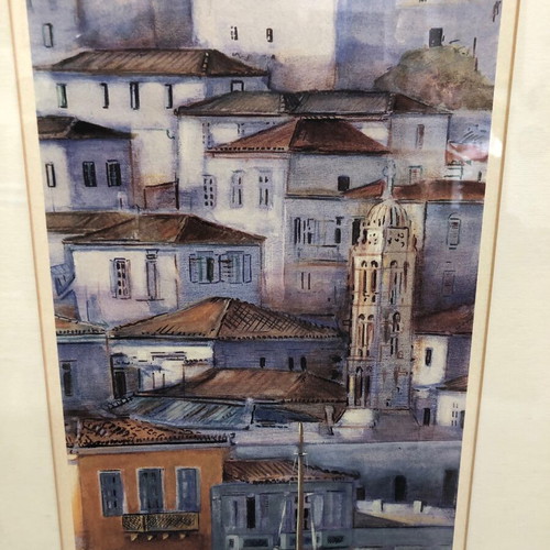 Chromolithograph Giannis Stavrou used “HYDRA” numbered 134/150