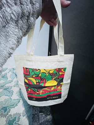 Tote Bag Cotton New Eco-Friendly White Shoulder Bag