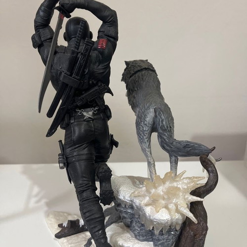 Diamond Select Toys G.I. Joe Gallery Snake Eyes & Timber PVC diorama statue