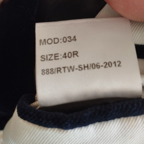 Spencer Hart velvet jacket size 40, like new, blue