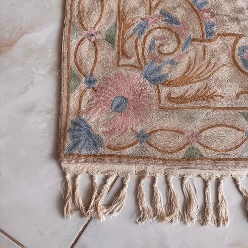 Cotton rug from India like new, 90 x 150 cm