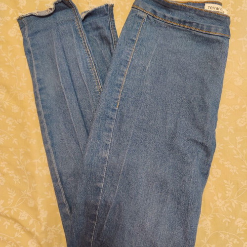 Denim leggings jeans pants, blue, size XL / 42 / 14