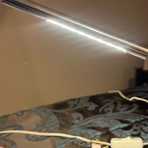 Pink led lamp like new