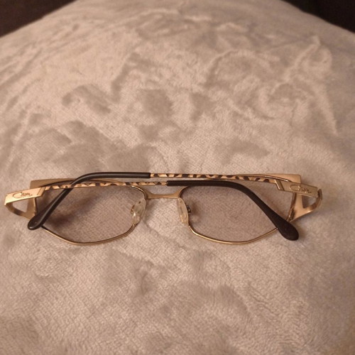 Cazal vintage 70s - 80s eyeglasses used, gold plated