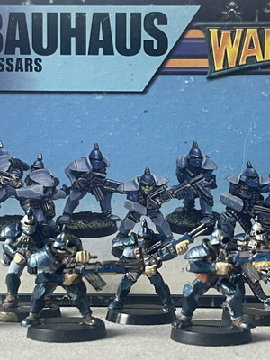 Warzone Target Games Bauhaus Hussars μεταλλικές μινιατούρες μεταχειρισμένες με κουτί