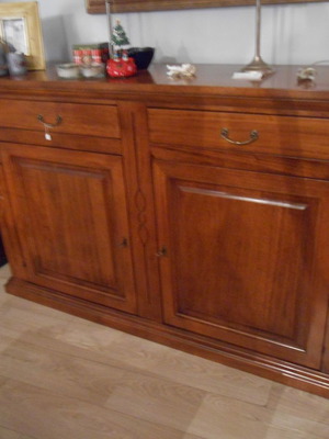 Italian factory buffet new, walnut