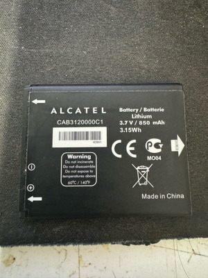 Alcatel CAB3120000C1 battery used