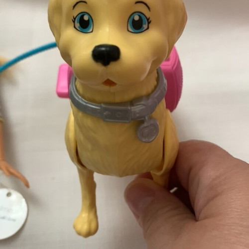 Barbie Walk & Potty Pup DWJ68 doll used with dog and accessories