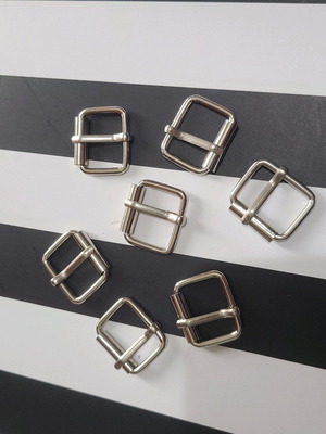 Belt or strap buckle new, gray