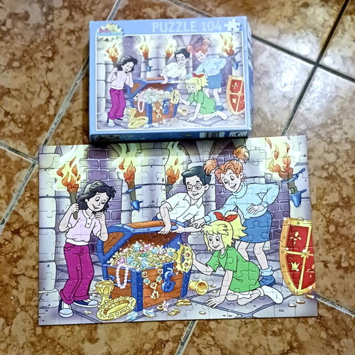 Bibi Blocksberg Puzzle 104 pieces used from Germany