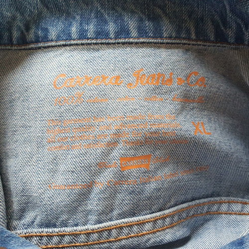 Carrera Jeans denim jacket XL, blue cotton