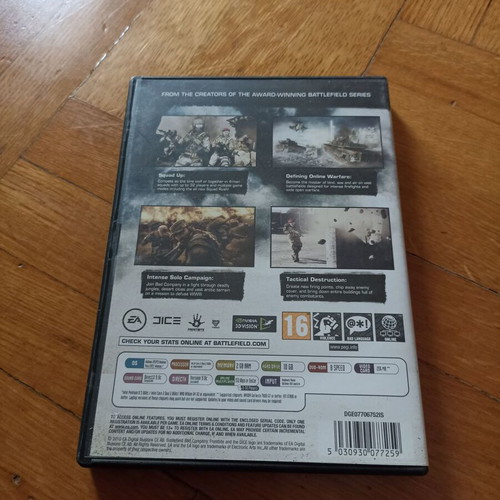 Battlefield Bad Company 2 DVD for PC used