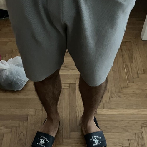 LC Waikiki men's shorts like new, size L/XL, white and gray